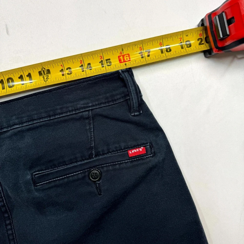 Levi's XX Chino Standard Taper Pants Mens Size 30x30‎ Blue Cotton Blend Stretch